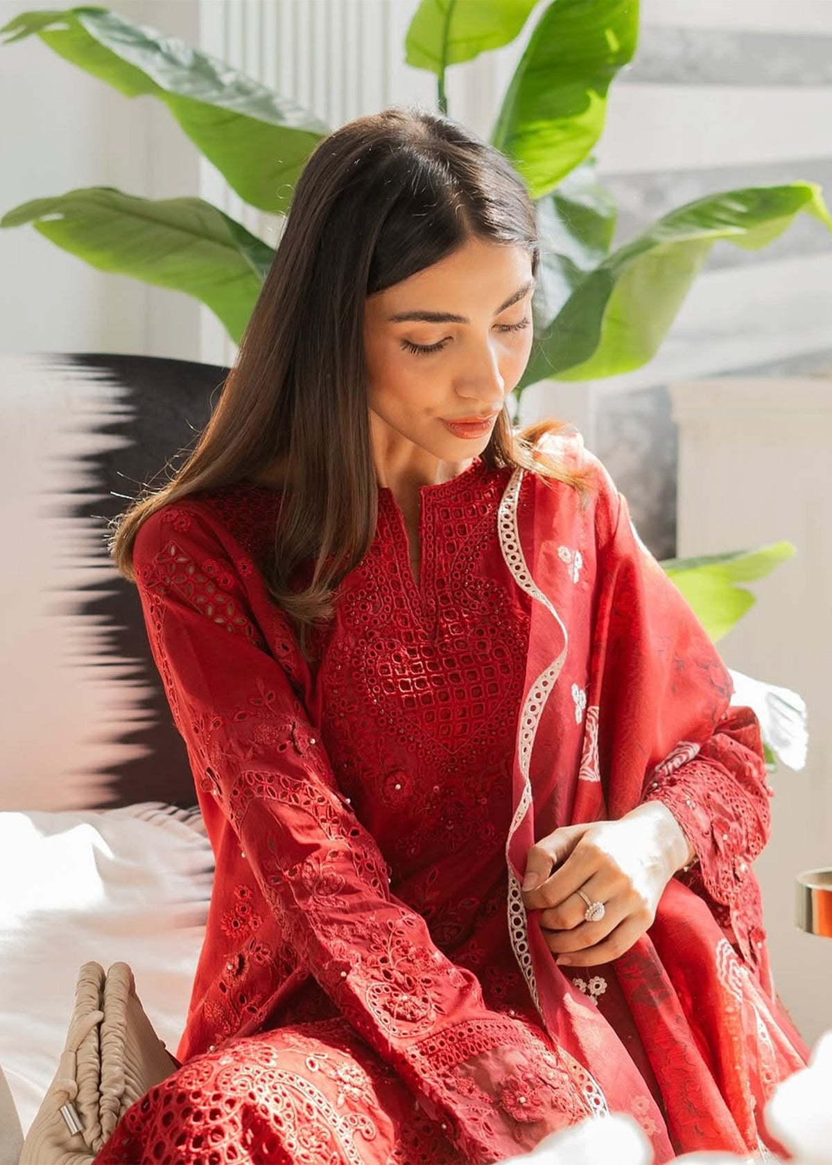 Crimson Bloom - Maimoona Rashad